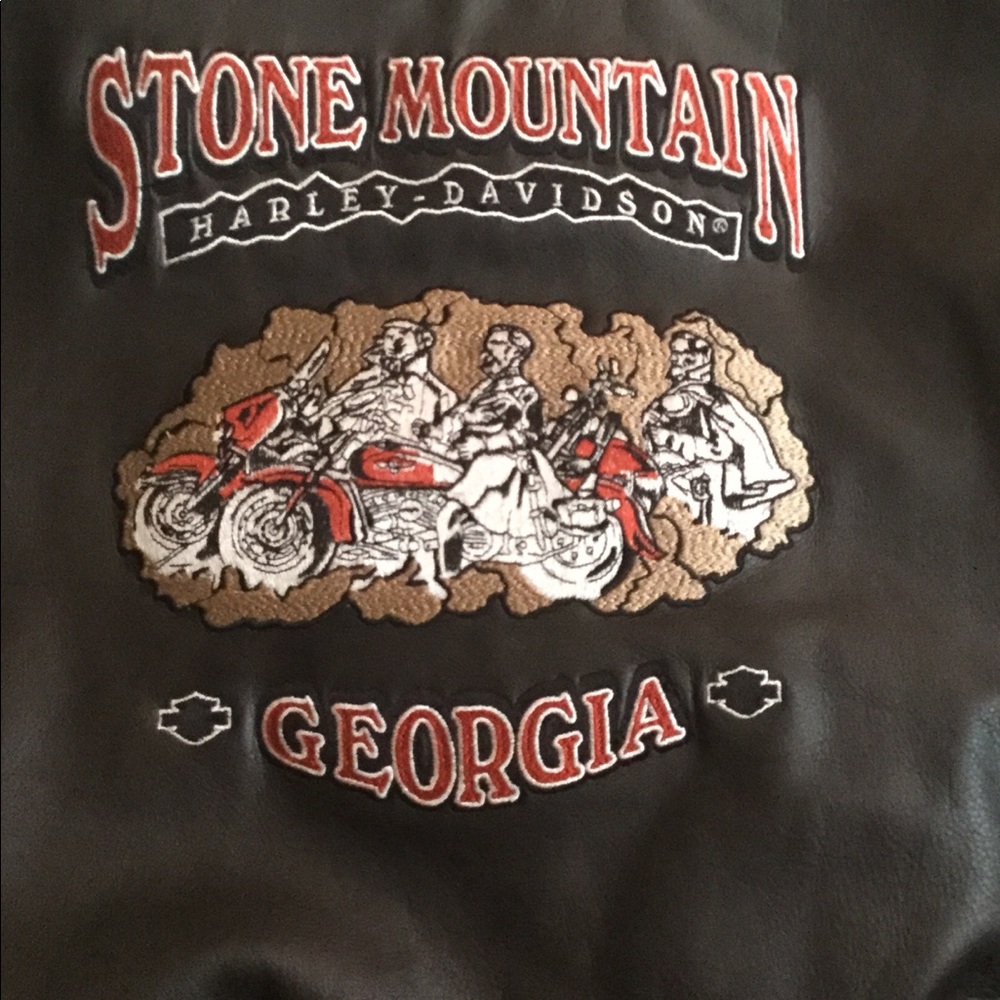 Harley Davidson leather jacket - Picture 3 of 4